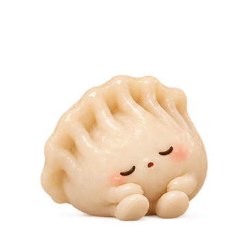 만두 움직이는 스티커 — 기운 차리기