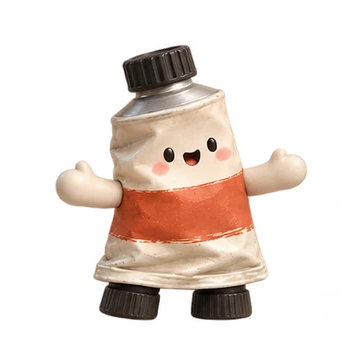 물감 붓 꼭 안기