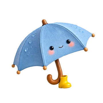 우산 바람에 뒤집힘
