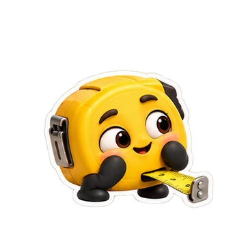 줄자 움직이는 스티커 — 수줍게 감기