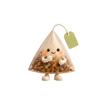 티백 움직이는 스티커 — 하품 쭉
