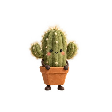 선인장 움직이는 스티커 — 미안해요