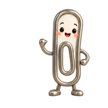클립 움직이는 스티커 — 수줍은 고리