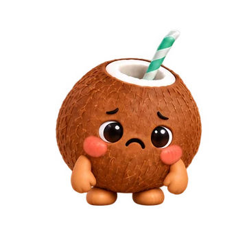 코코넛 친구 · 슬퍼
