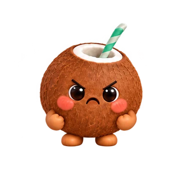 코코넛 친구 · 화나