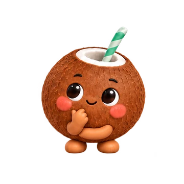 코코넛 친구 · 생각중