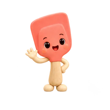 실리콘 주걱 친구 · 저기