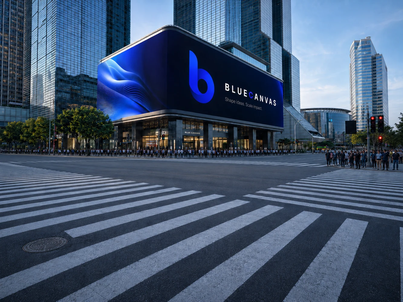 제작 전 도심 배경 에셋